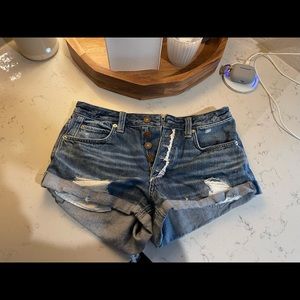 Free people Romeo cuffed shorts